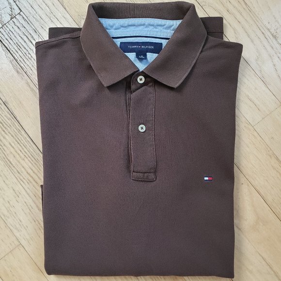 Tommy Hilfiger Men's Long Sleeve Polo Shirt, Size: L - Picture 2 of 16